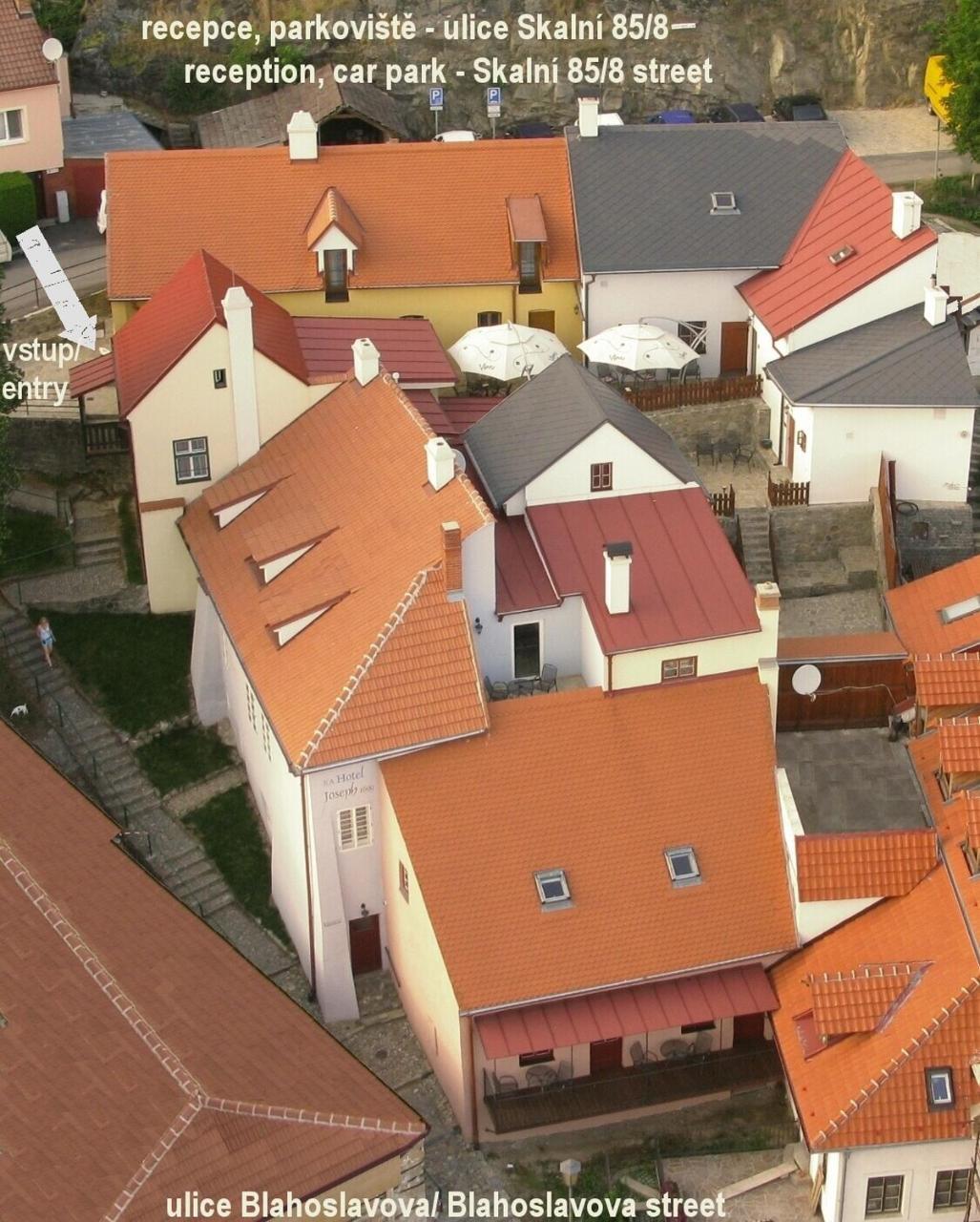 Hotel Joseph 1699 Třebíč Buitenkant foto